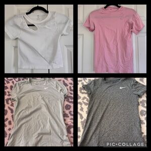 Bundle of 4 athletic tops (sold together or separately)